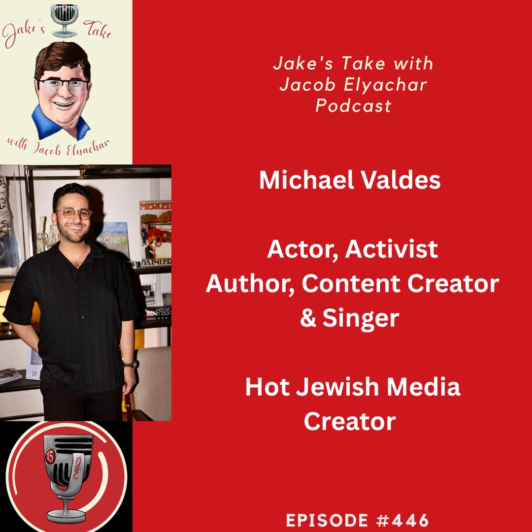Actor, activist, content creator & singer Michael Valdes visited the podcast to talk about creating Hot Jewish Energy & more!