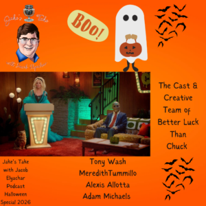 The cast & crew of the horror trivia game show 'Better Luck Than Chuck' chats the show, Universal's Halloween Horror Nights & more on the 2026 Halloween special of 'Jake's Take with Jacob Elyachar'